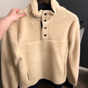 Jcrew Sherpa pullover
